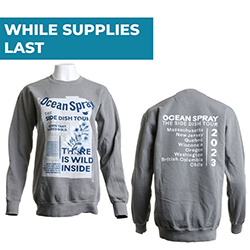 THE SIDE DISH TOUR SWEATSHIRT